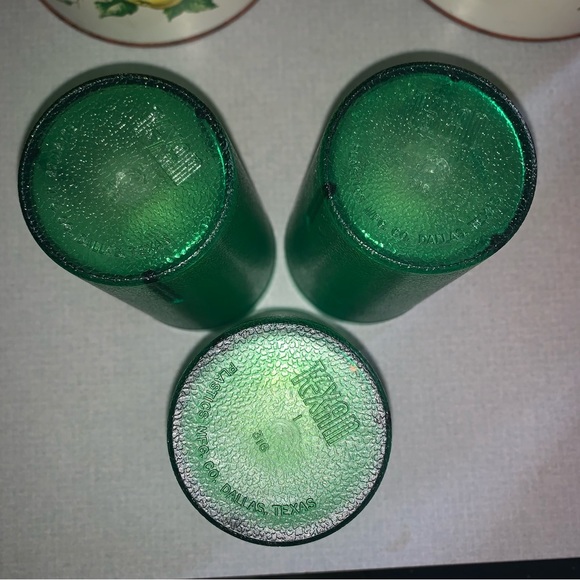 9 Vintage TEXAN Tumblers + 1 Small Similar Green & Red as Pictured Excellent LOT - Picture 12 of 14